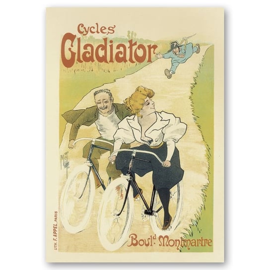 Plakat Artystyczny Cycles Gladiator 50x70 Legendarte