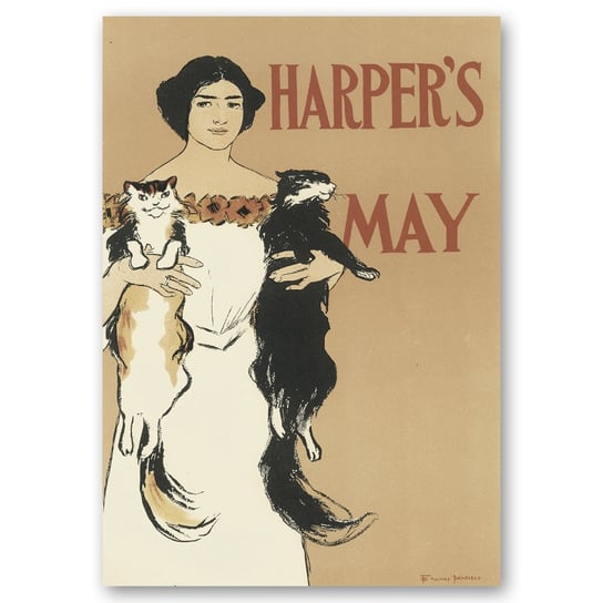 Plakat Artystyczny Harper'S May 1897 50x70 Legendarte