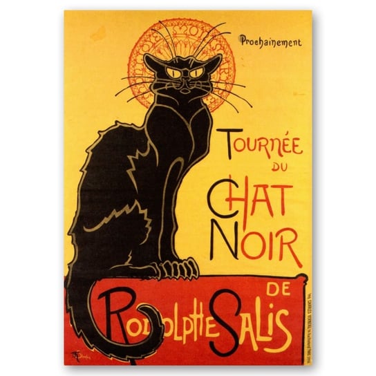 Plakat Artystyczny Tournée Du Chat Noir 50x70 Legendarte