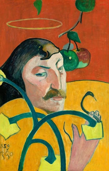 Plakat, Autoportret 1889, Paul Gauguin, 40x50 cm Inna marka