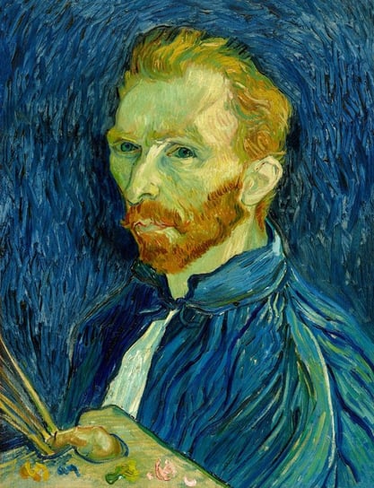 Plakat, Autoportret 1889, Vincent van Gogh, 21x29,7 cm Inny producent