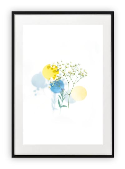 Plakat B1 70x100 cm Kwiaty Natura Rośliny Zieleń WZORY Printonia