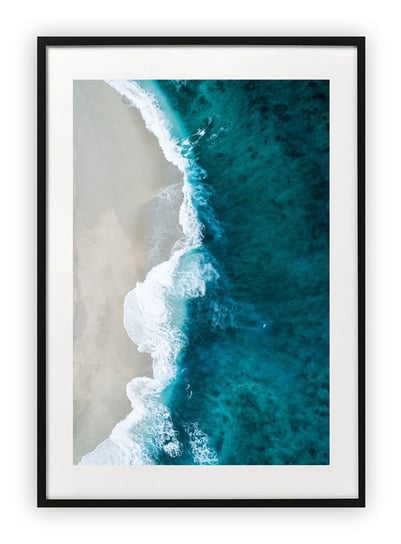 Plakat B1 70x100 cm Plaża morze woda WZORY Printonia
