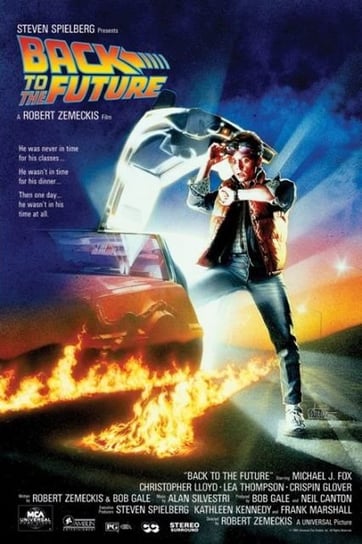 Plakat Back to the Future Powrót do przyszłości plakaty na ścianę 61x91,5 cm Pyramid International