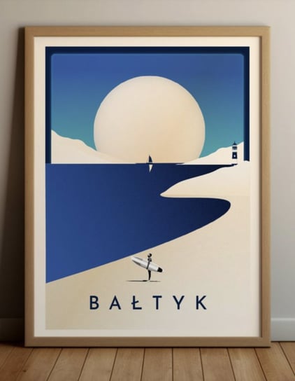 Plakat: "Bałtyk" 30x40 cm Inna marka