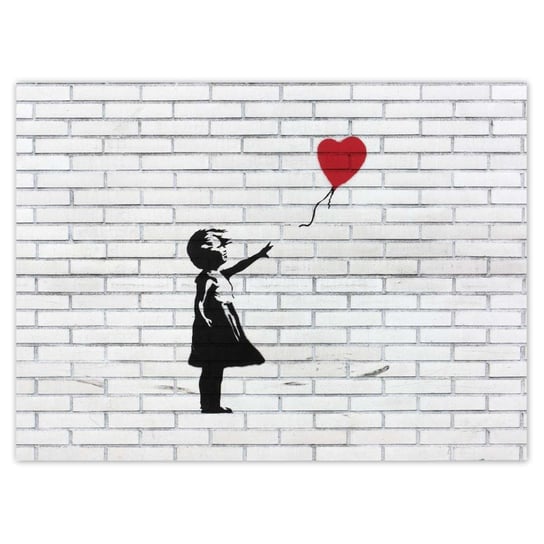 Plakat Banksy Dziewczynka Balon, 135x100 cm ZeSmakiem