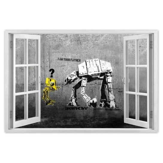 Plakat Banksy I am your father, 60x40 cm ZeSmakiem