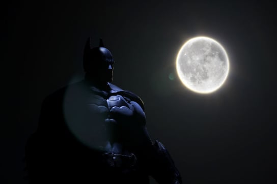 Plakat, Batman w świetle księżyca, 29,7x21 cm Inna marka