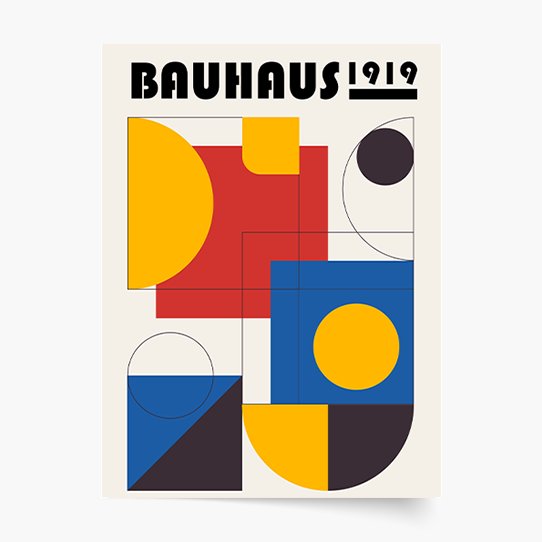 Plakat, Bauhaus I, 40x60 cm Empik Foto