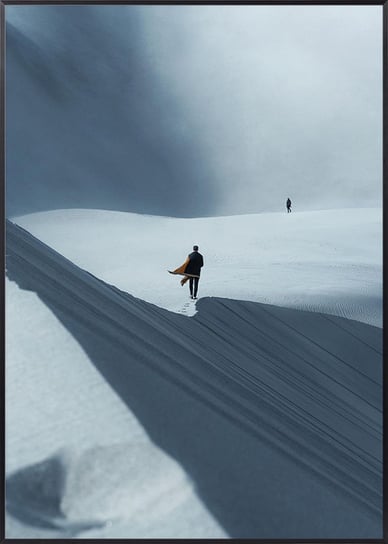 Plakat Białe Wydmy Skardu - 21x30 cm (A4) Posteracademy