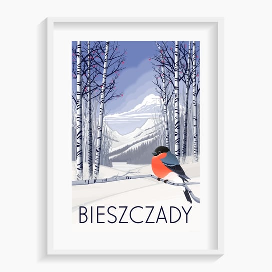 Plakat Bieszczady B1 70,7x100 cm A. W. WIĘCKIEWICZ