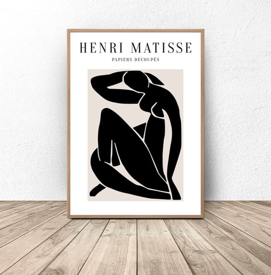 Plakat "Black Nude" Henri Matisse 50x70 (500mm x 700mm) Scandi Poster