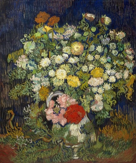 Plakat, Bouquet of Flowers in a Vase, Vincent van Gogh, 59,4x84,1 cm Inny producent