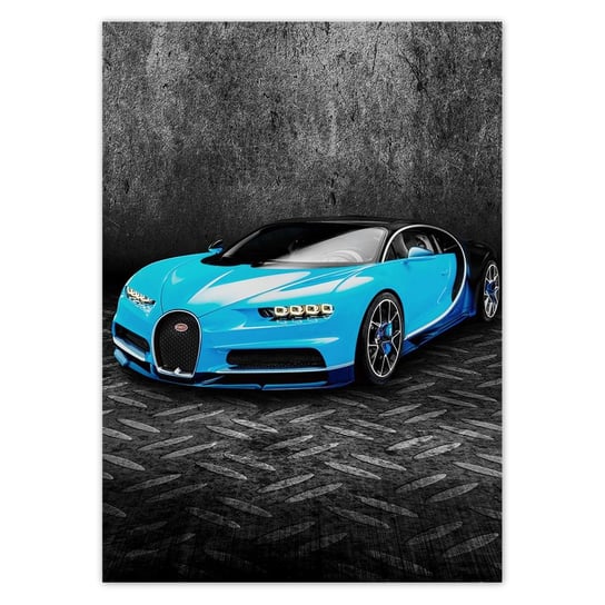 Plakat Bugatti Auto dla chłopca, 50x70 cm ZeSmakiem