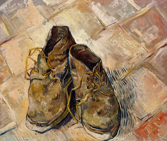 Plakat, Buty, Vincent van Gogh, 91,5x61 cm Inny producent