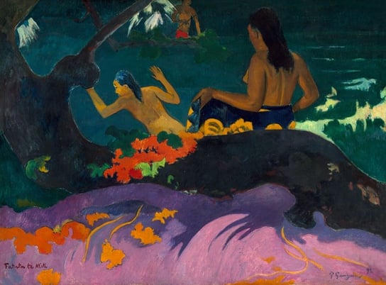 Plakat, By the Sea, Paul Gauguin, 29,7x21 cm Inna marka