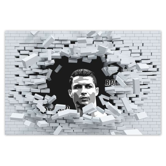 Plakat Cristiano Ronaldo Piłkarz, 120x80 cm ZeSmakiem