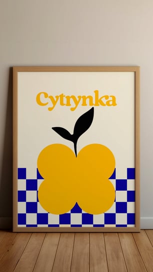 Plakat "Cytrynka" 30x40 cm Inna marka