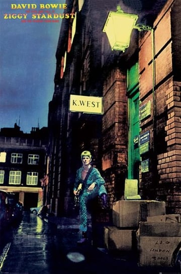 Plakat David Bowie Ziggy Stardust plakaty na ścianę muzyczne 61x91,5 cm Pyramid International