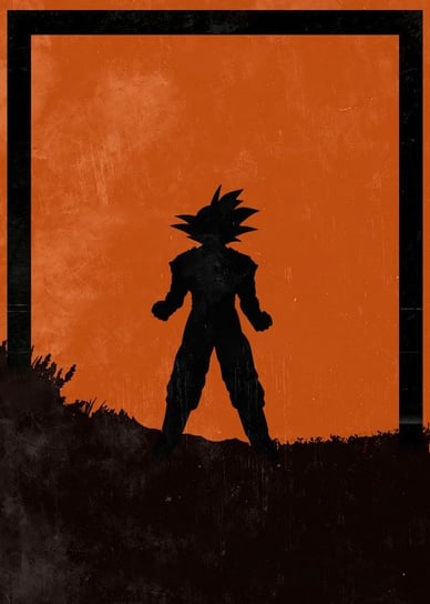 Plakat, Dawn of Heroes - Goku, Dragon Ball, 20x30 cm Inna marka