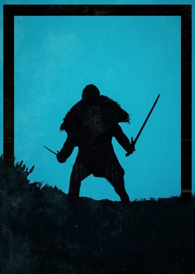 Plakat, Dawn of Heroes - Jon Snow. Gra o tron, 20x30 cm Inny producent