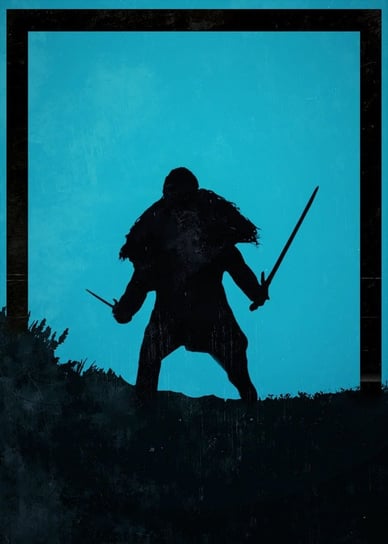 Plakat, Dawn of Heroes - Jon Snow. Gra o tron, 59,4x84,1 cm Inny producent