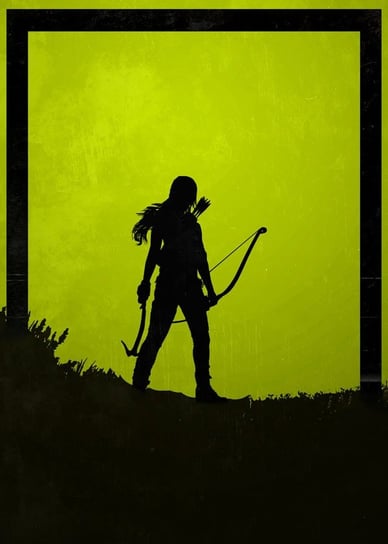 Plakat, Dawn of Heroes - Lara Croft, Tomb Raider, 20x30 cm Inna marka