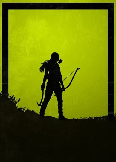 Plakat, Dawn of Heroes - Lara Croft, Tomb Raider, 30x40 cm Inna marka