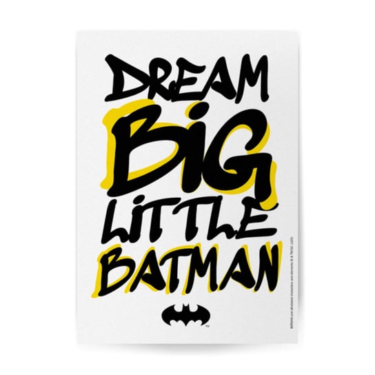 Plakat DC Batman Dream Big 001, 42x29.7cm Inna marka