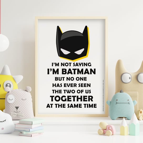 Plakat DC Batman I'm not saying 001, 42x29.7cm ERT Group