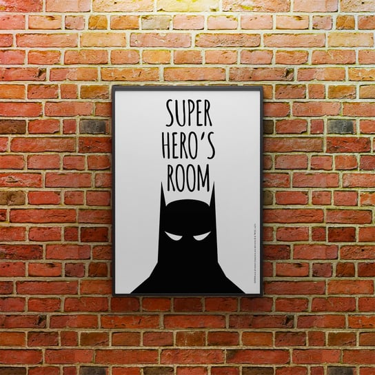 Plakat DC Batman Superhero's Room 001, 42x29.7cm Inna marka