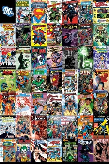 Plakat, Dc Comics-Montage, 61x91 cm DC COMICS