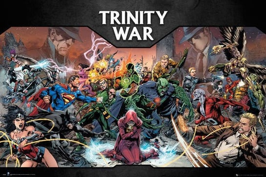 plakat DC COMICS - TRINITY WAR GB eye