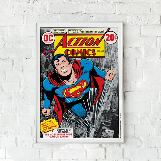 Plakat DC Superman 073, 42x29.7cm Inna marka
