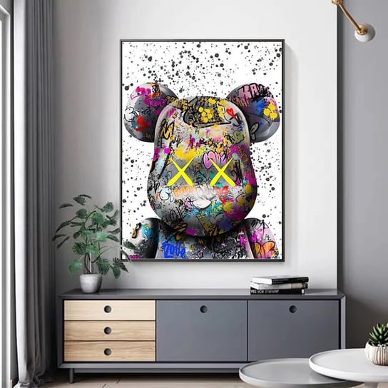 Plakat dekroacyjny, Cartoon Bear, 60x90 cm brak danych