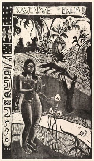 Plakat, Delightful Land, Paul Gauguin, 30x40 cm Inna marka