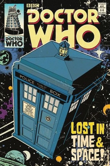 Plakat Doctor Who Lost in Time Plakaty na ścianę do salonu 61x91,5 cm Doktor Who