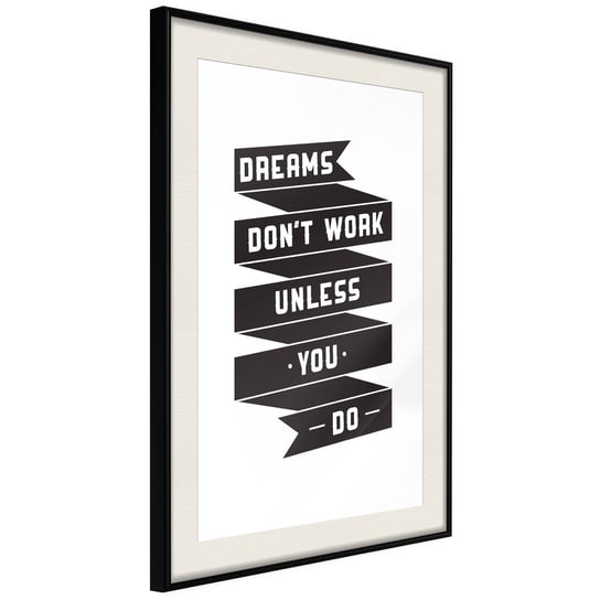 Plakat - Dreams don't work [Poster] ARTGEIST