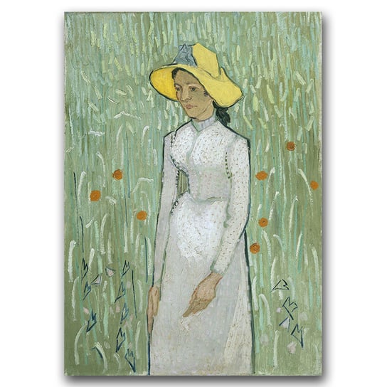 Plakat Dziewczyna w bieli Vincent van Gogh A1 Vintageposteria