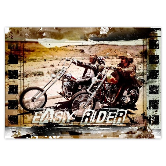 Plakat Easy Rider, 70x50 cm ZeSmakiem