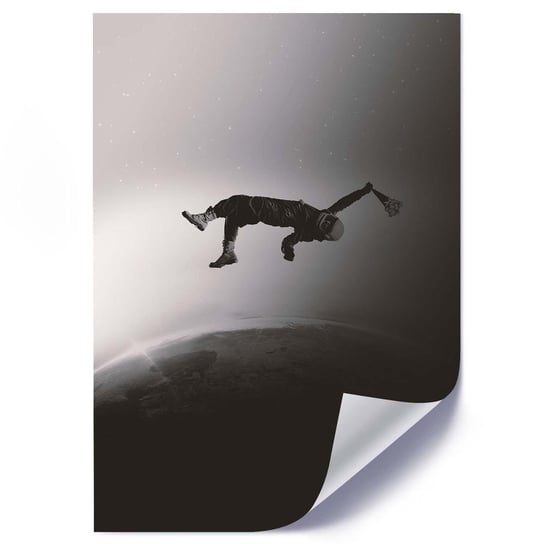 Plakat FEEBY Abstrakcyjny astronauta, 50x70 cm Feeby
