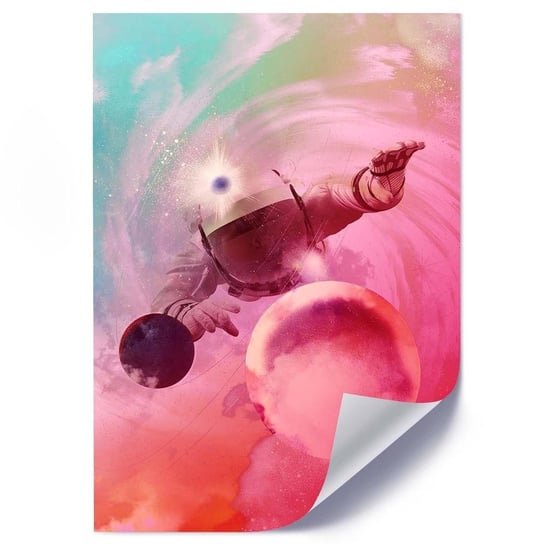 Plakat FEEBY Abstrakcyjny kosmos, 50x70 cm Feeby