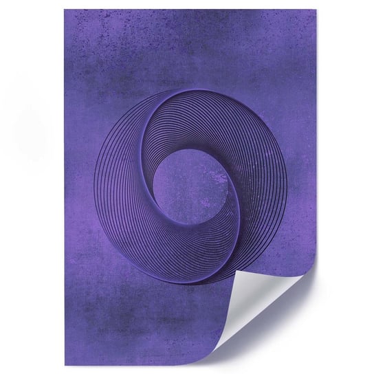 Plakat FEEBY Abstrakcyjny okrąg - 40x60 Feeby