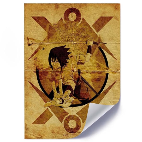 Plakat FEEBY Anime wojownik z mieczem, 40x60 cm Feeby