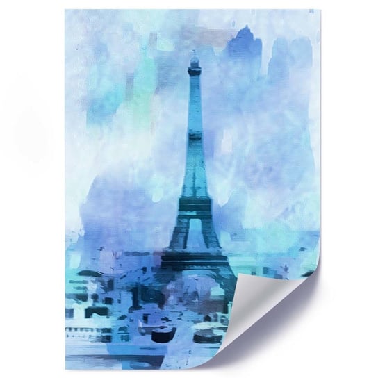 Plakat FEEBY Architektura Paryża - 40x60 Feeby