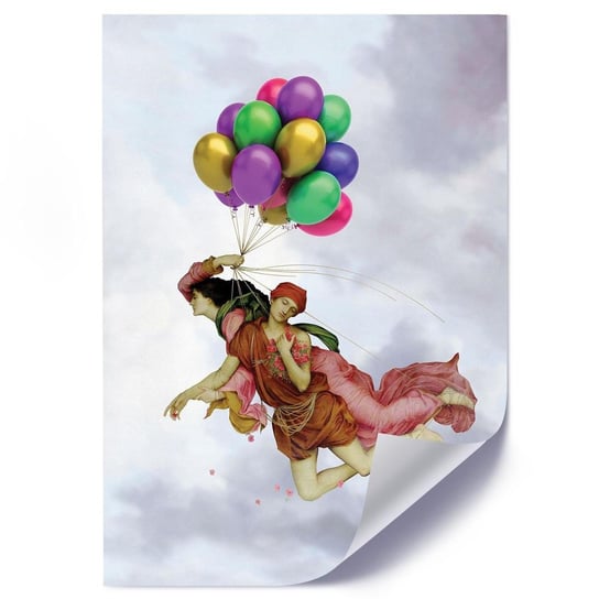 Plakat FEEBY Balonowa ucieczka, 40x60 cm Feeby