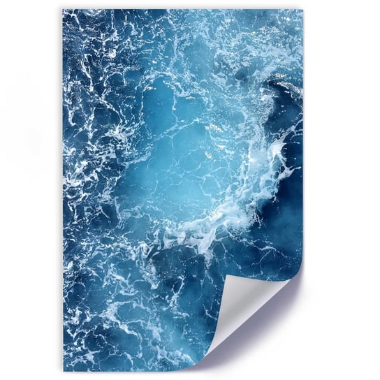 Plakat FEEBY Błękitne morskie fale 40x60 Feeby