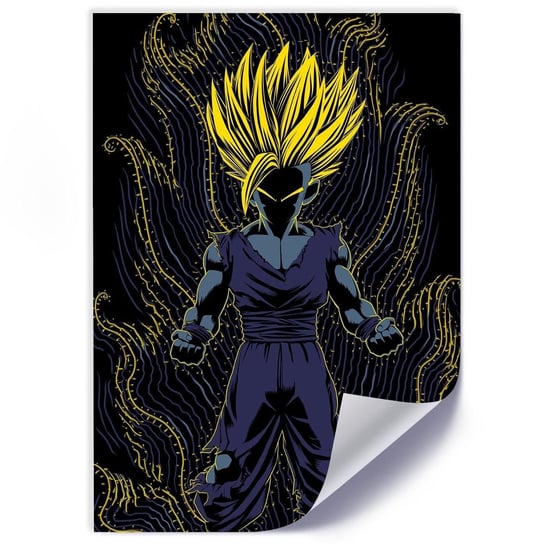 Plakat FEEBY Bohater Dragon Ball, 70x100 cm Feeby