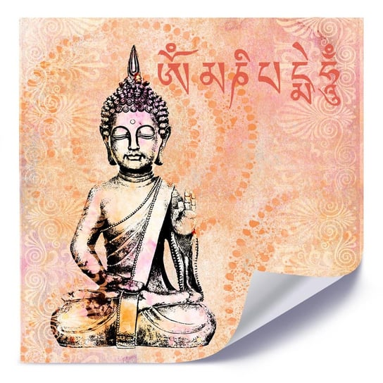 Plakat FEEBY Budda i mantra, 60x60 cm Feeby