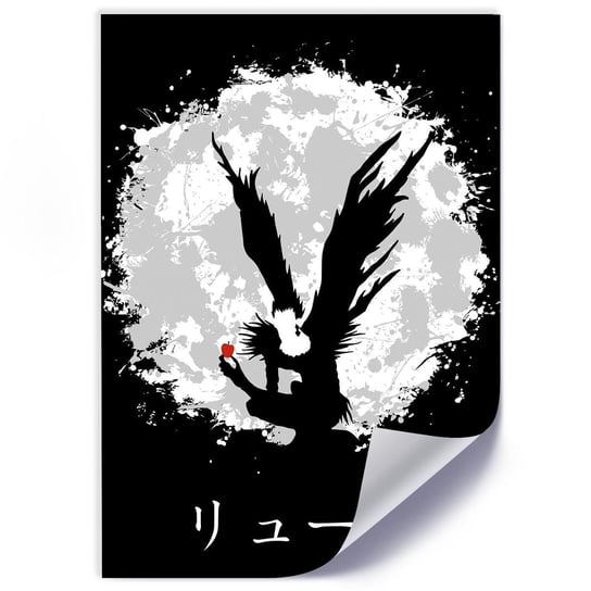 Plakat FEEBY Demon Shinigami z jabłkiem, 50x70 cm Feeby